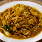 Satay Chicken with Vegetables